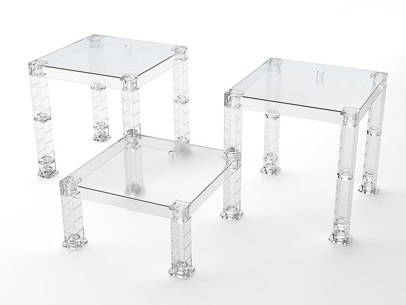 Good Smile Company The Simple Stand: Build-On Type (Translucent) - Accessories