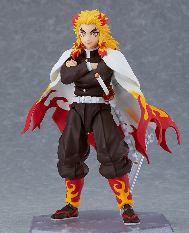 Max Factory 553 figma Kyojuro Rengoku - Demon Slayer: Kimetsu no Yaiba Action Figure