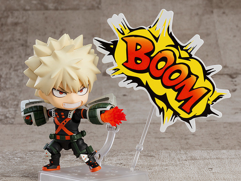 TAKARA TOMY 1595 Nendoroid Katsuki Bakugo: Winter Costume Ver. - My Hero Academia Action Figure