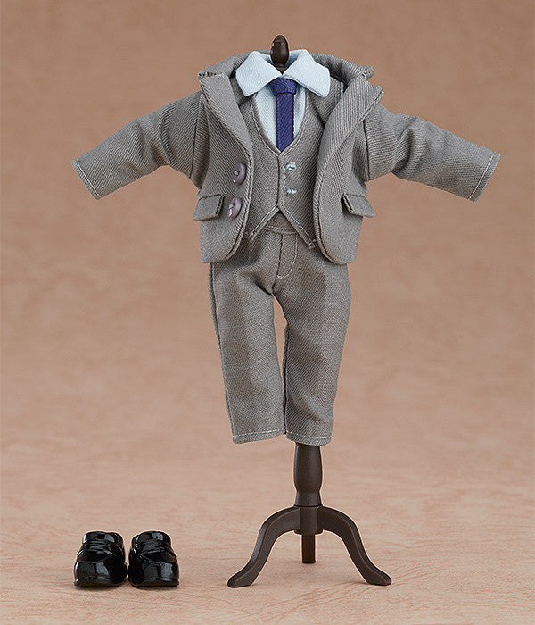 Good Smile Company Nendoroid Doll Outfit Set: Suit (Gray) (re-run) - Nendoroid Doll Accessories