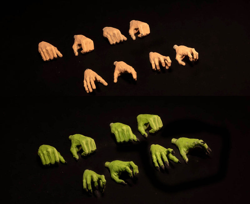 Four Horsemen Mythic Legions Hand Pack (Human & Goblin 2.0 Bodies) - Poxxus Action Figure