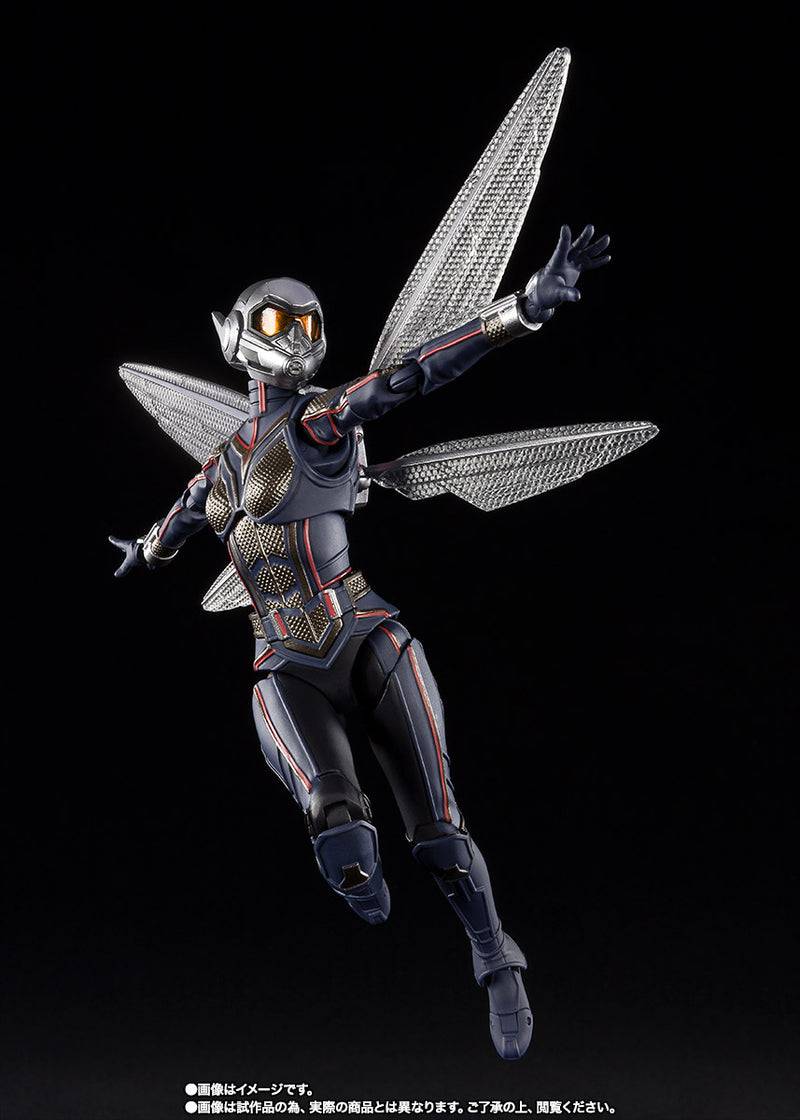 BANDAI Tamashii Nations S.H.Figuarts Wasp & Tamashii Stage - Ant-Man and the Wasp Action Figure