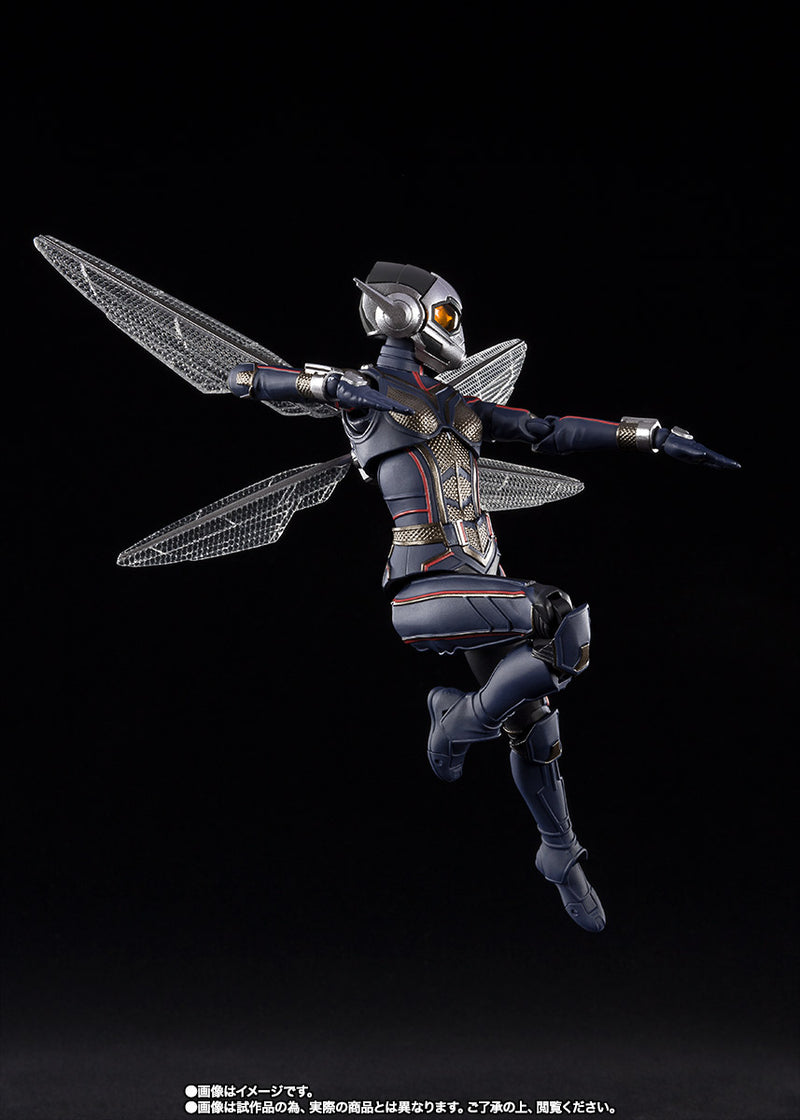 BANDAI Tamashii Nations S.H.Figuarts Wasp & Tamashii Stage - Ant-Man and the Wasp Action Figure