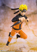BANDAI Tamashii Nations S.H.Figuarts Naruto Uzumaki (Best Selection) New Package Ver - Naruto Action Figure