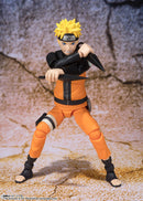 BANDAI Tamashii Nations S.H.Figuarts Naruto Uzumaki (Best Selection) New Package Ver - Naruto Action Figure