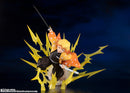 BANDAI Tamashii Nations FiguartsZero Zenitsu Agatsuma Thunder Breathing - Demon Slayer Non Scale Figure