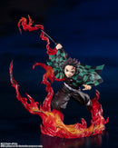 BANDAI Tamashii Nations FiguartsZero Tanjiro Kamado Total Concentration Breathing - Demon Slayer Figure