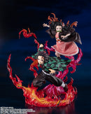 BANDAI Tamashii Nations FiguartsZero Tanjiro Kamado Total Concentration Breathing - Demon Slayer Figure