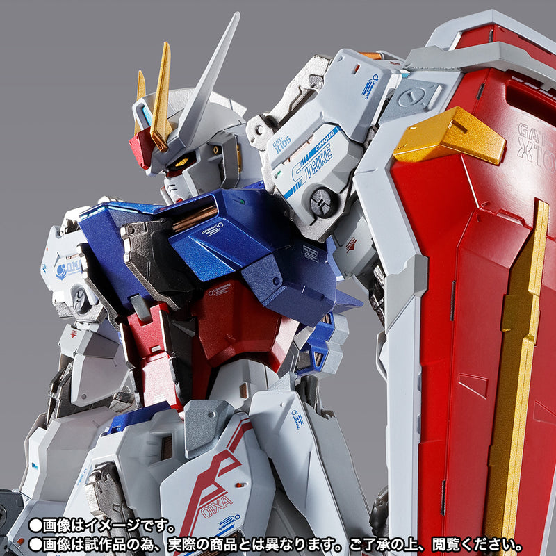 BANDAI Tamashii Nations Metal Build Strike Gundam -METAL BUILD 10th Ver.- Gundam Seed Action Figure