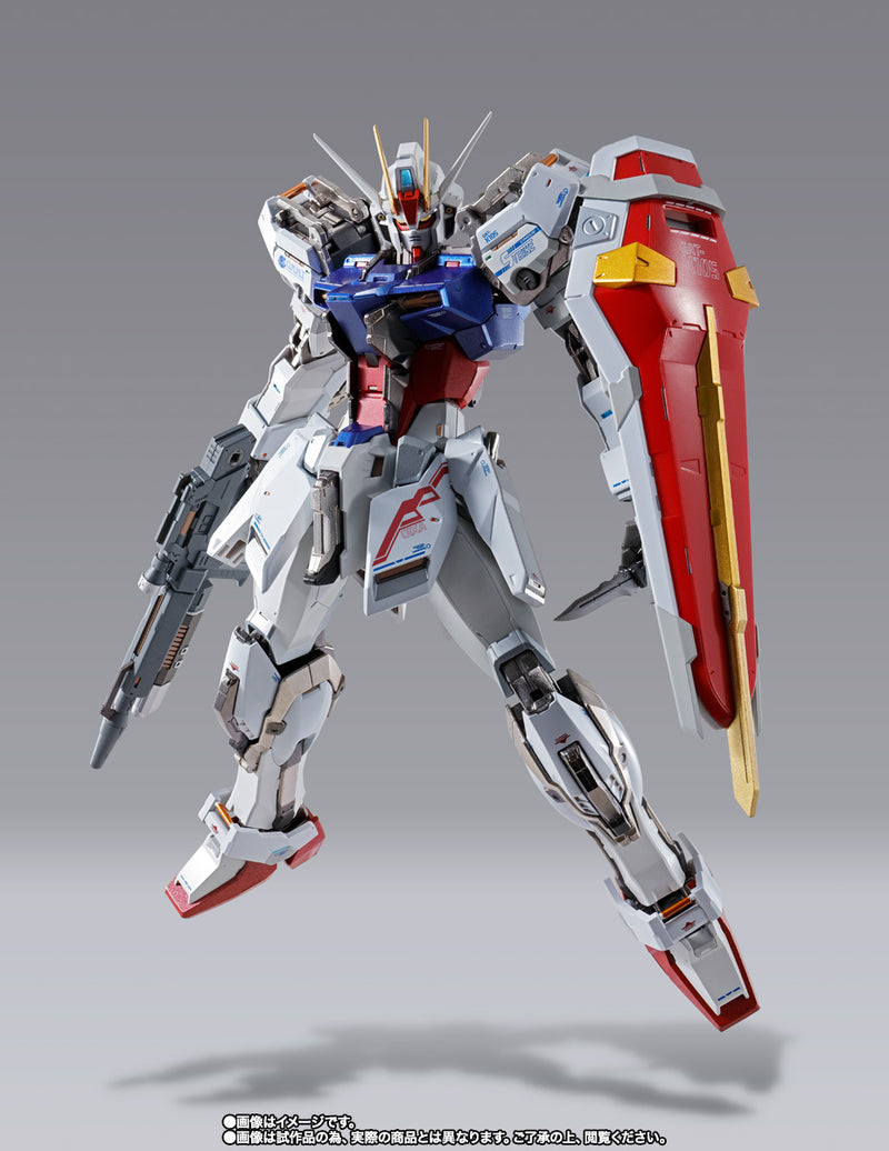 BANDAI Tamashii Nations Metal Build Strike Gundam -METAL BUILD 10th Ver.- Gundam Seed Action Figure