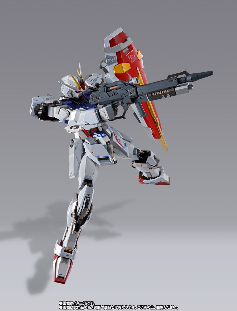BANDAI Tamashii Nations Metal Build Strike Gundam -METAL BUILD 10th Ver.- Gundam Seed Action Figure