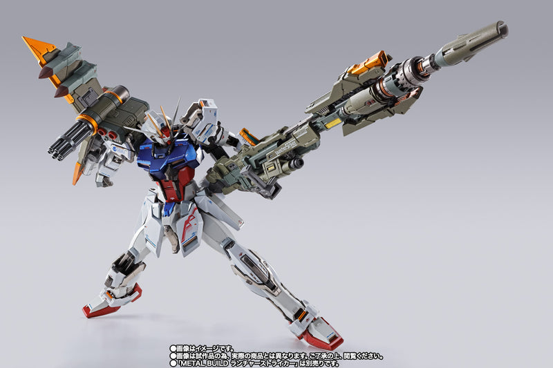 BANDAI Tamashii Nations Metal Build Strike Gundam -METAL BUILD 10th Ver.- Gundam Seed Action Figure