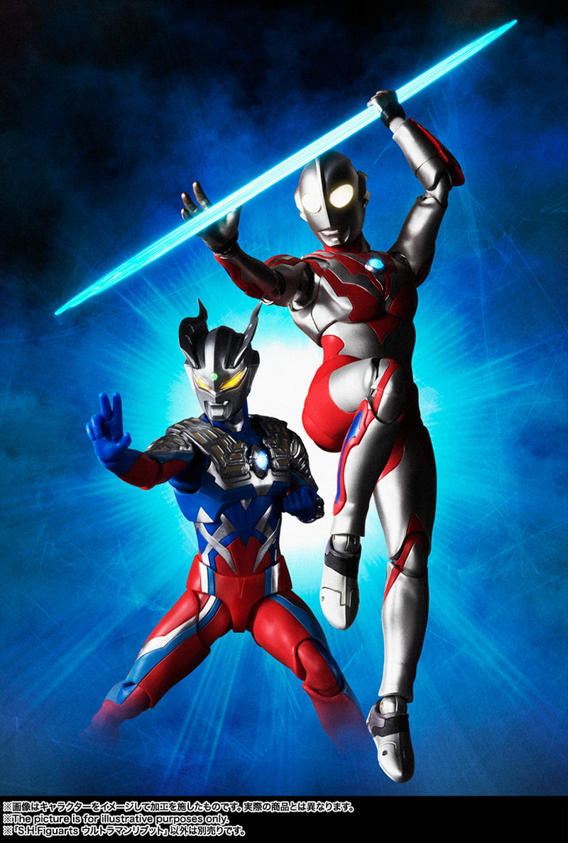 BANDAI Tamashii Nations S.H.Figuarts Ultraman Ribut - Ultra Galaxy Fight The Destined Crossroad - Ultraman Action Figure