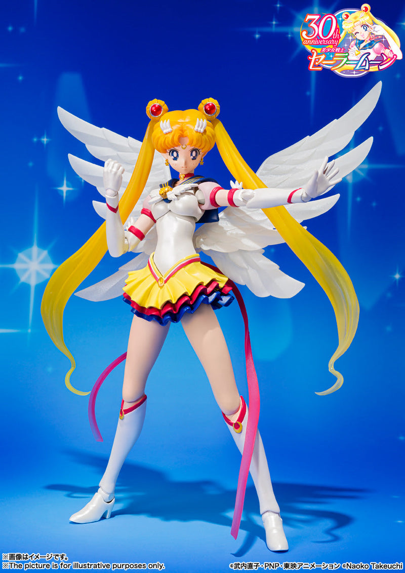 BANDAI Tamashii Nations S.H.Figuarts Eternal Sailor Moon - Sailor Moon Sailor Stars Action Figure