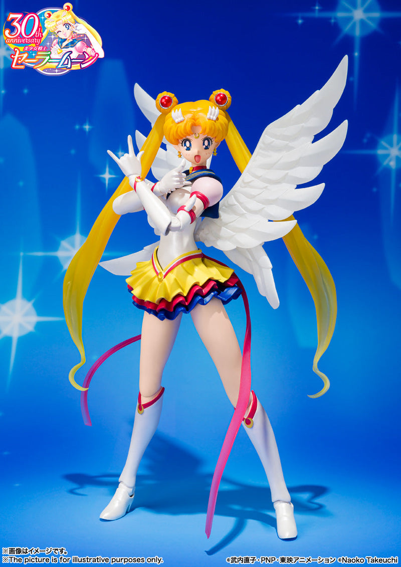 BANDAI Tamashii Nations S.H.Figuarts Eternal Sailor Moon - Sailor Moon Sailor Stars Action Figure