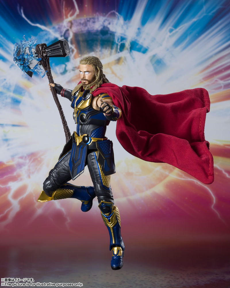BANDAI Tamashii Nations S.H.Figuarts Thor - Thor Love & Thunder Action Figure