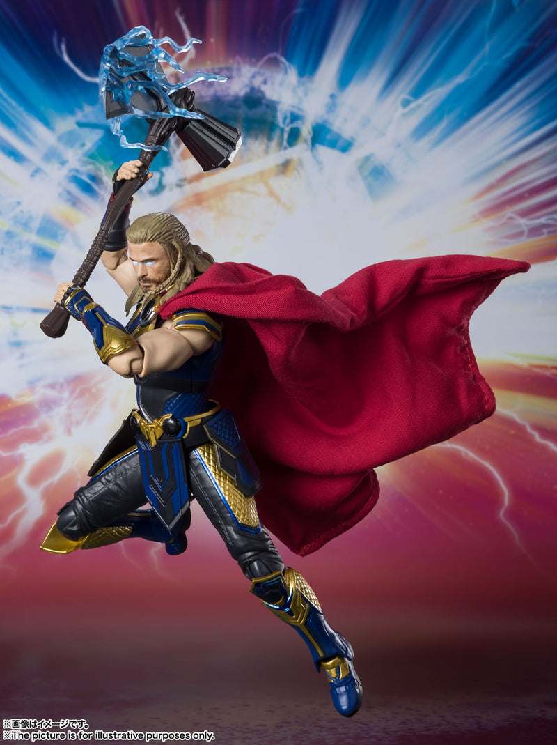 BANDAI Tamashii Nations S.H.Figuarts Thor - Thor Love & Thunder Action Figure