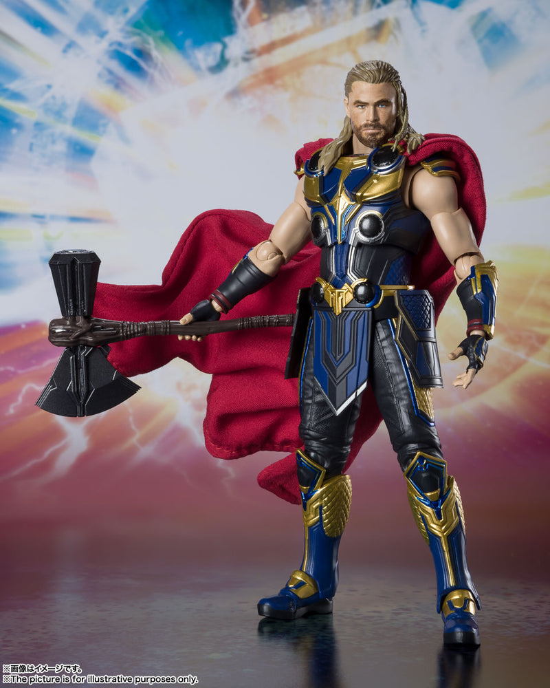 BANDAI Tamashii Nations S.H.Figuarts Thor - Thor Love & Thunder Action Figure