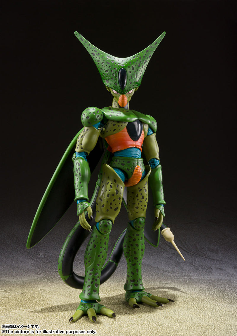 BANDAI Tamashii Nations S.H.Figuarts Cell First Form - Dragon Ball Z Action Figure