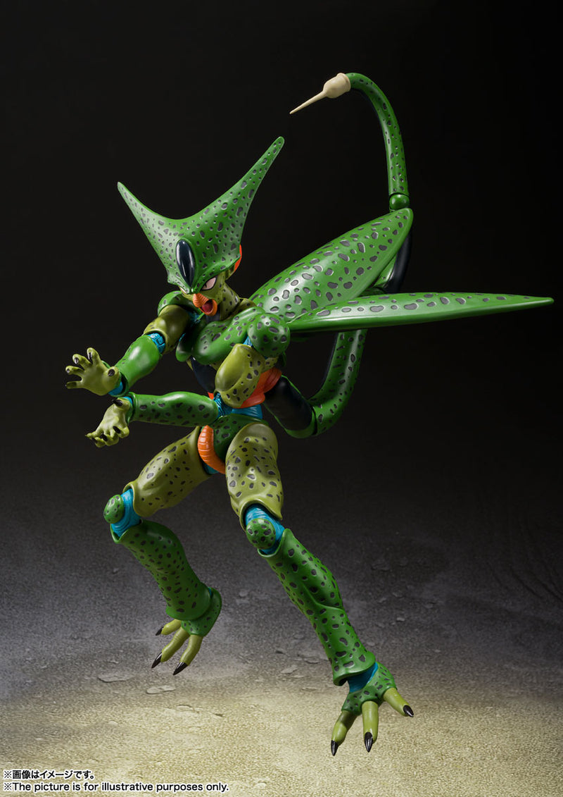 BANDAI Tamashii Nations S.H.Figuarts Cell First Form - Dragon Ball Z Action Figure