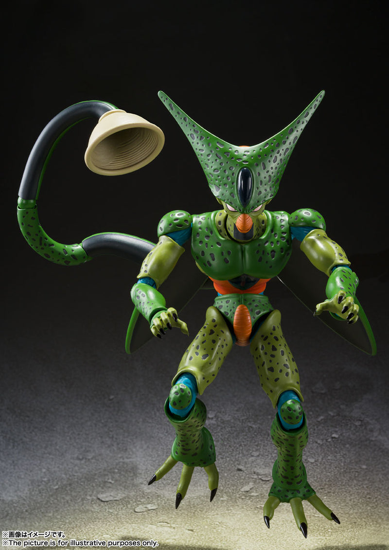 BANDAI Tamashii Nations S.H.Figuarts Cell First Form - Dragon Ball Z Action Figure